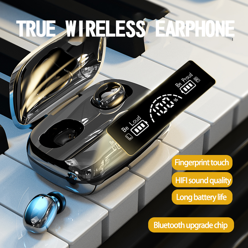 TWS Bluetooth 5.2 Wireless Headset In Ear Sportkopfhörer
